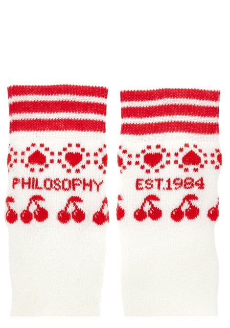 Set calzini con logo PHILOSOPHY KIDS | I9F003 6076P150